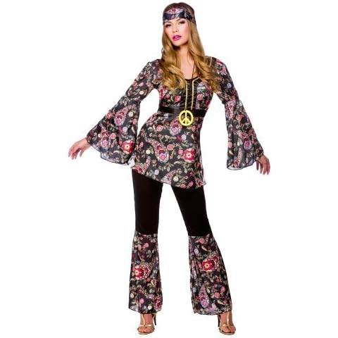 Adult Womens Peace Lovin' Hippie Costume Cover