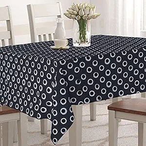 Wings Star Dining Table Cover 6 Seater Waterproof, Size:60