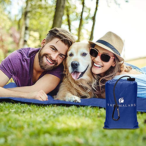 image for Thermalabs Sandless Beach Mat, Ground Blanket for The Park, Folds to P