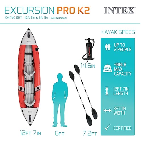 🛶 Intex Excursion Pro K2 Specs, Features, Review