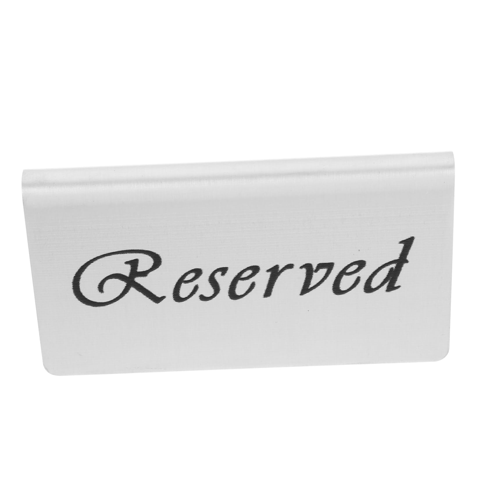 Cabilock 5stücke Reserviert Schild Für Hochzeitsfeiern Doppelseitiges Tischschild Für Gäste Tischdeko Für Restaurants Und Veranstaltungen Design Für Sichere Platzreservierung