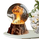 Chargement facile : la fonction d'alimentation USB de la lampe atomique assure un éclairage efficace qui se connecte facilement à n'importe quel appareil compatible USB, comme un ordinateur ou un chargeur de téléphone portable. Parfait pour ceux qui ont besoin d'une source de lumière qui peut être alimentée par un port USB