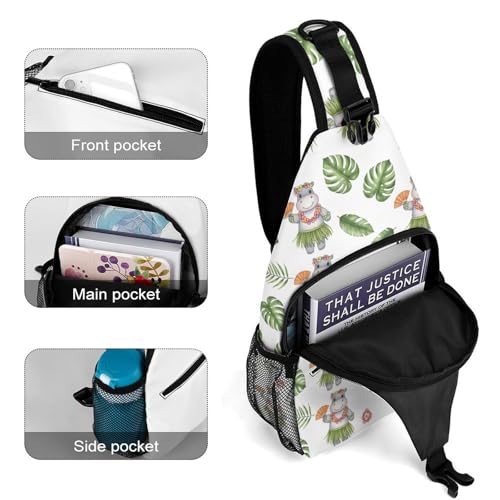 Bolso Bandolera Unisex Ligero para Senderismo y Viaje miniatura 4