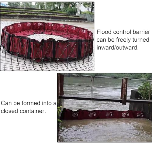 Inondation de garage évitée avec ce panneau d'arrêt d'eau pliable - 3