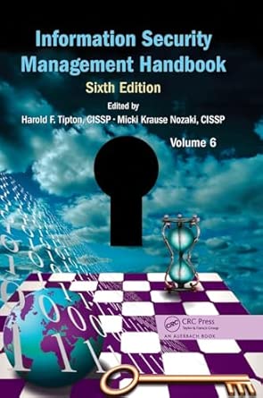 Information Security Management Handbook, Volume 6 6th Edition book cover