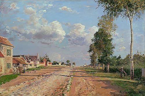 Affiche Artistique Pissarro pour sublimer la décoration murale d'un salon élégant