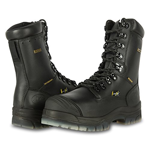 Oliver By Honeywell Mens Black, 8-Inch, Waterproof, Metatarsal Industrial And Construction Boots, Black, 10.5 Us #TOP6