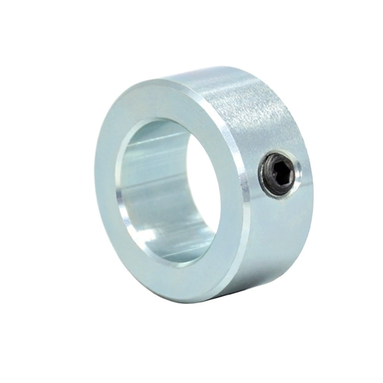 Collarín de eje para guía lineal, Collar de eje partido universal acero con tornillos que bloquean tamaños múltiples(50 80 18)