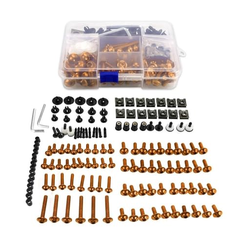 �I�[�g�o�C�{���g ���j�o�[�T���ɓK�p���郄�}�n�p TENERE 700 MT07 MT 07 TMAX 500 TMAX 560 FZ6 XMAX MT09 MT03 �I�[�g�o�C�t�F�A�����O�{���g�L�b�g�t�@�X�i�[�N���b�v�l�W(Orange)