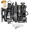 Survival Kit 17 in 1, Survival Gear and Supplies for Adult Teen Men, Survival Case, 2025 Xmas Holiday Surprise Gift for Fishing Hunting Camping Outdoor Adventure Gifts for Men Fathers Day