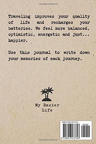 Road Trip Log Book - Notes From The Road: Notebook to Record Family Adventures, Trip Planner, Camping Journal & RV Logbook, Family Campsite Adventure ... Retirement Travel Gifts, Perfect Couple Gift - Image 2