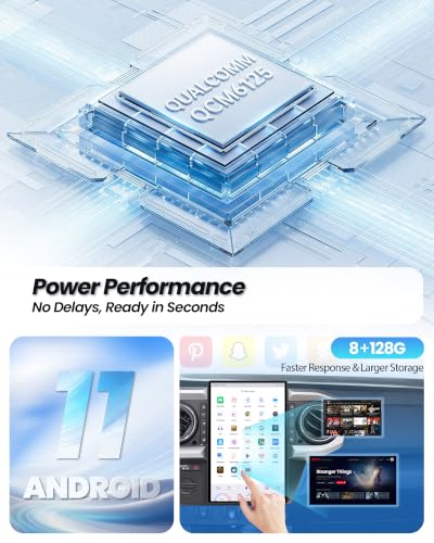Image of Cidava 13 Inch Car Radio for Toyota Tacoma 2016-2023 | T-style Car Stereo Head Unit Replacement with Wireless CarPlay /Android Auto, Fast Boot, Upgraded DSP & EQ, 4G LTE, 8+128GB