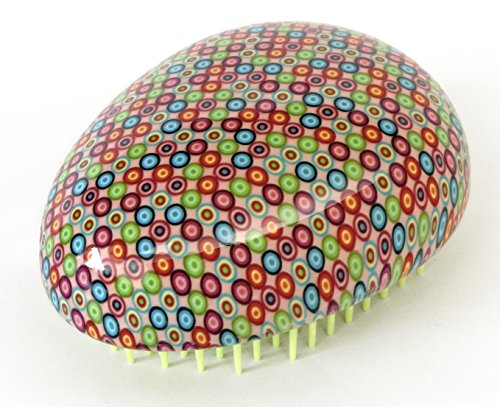The Detangler Brush - Detangling Brush/Comb - No More Pain - The"No More Tangle" Hairbrush for Women, Girls, Kids - Control & Detangle 99% of All Hair Types - 100% Guarantee [Petite Size]