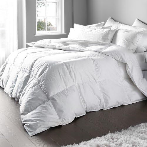 Feather & Down Luxury Anti Allergy 13.5 Tog Cotton Sateen 233 TC Lightweight Duvet (Double)