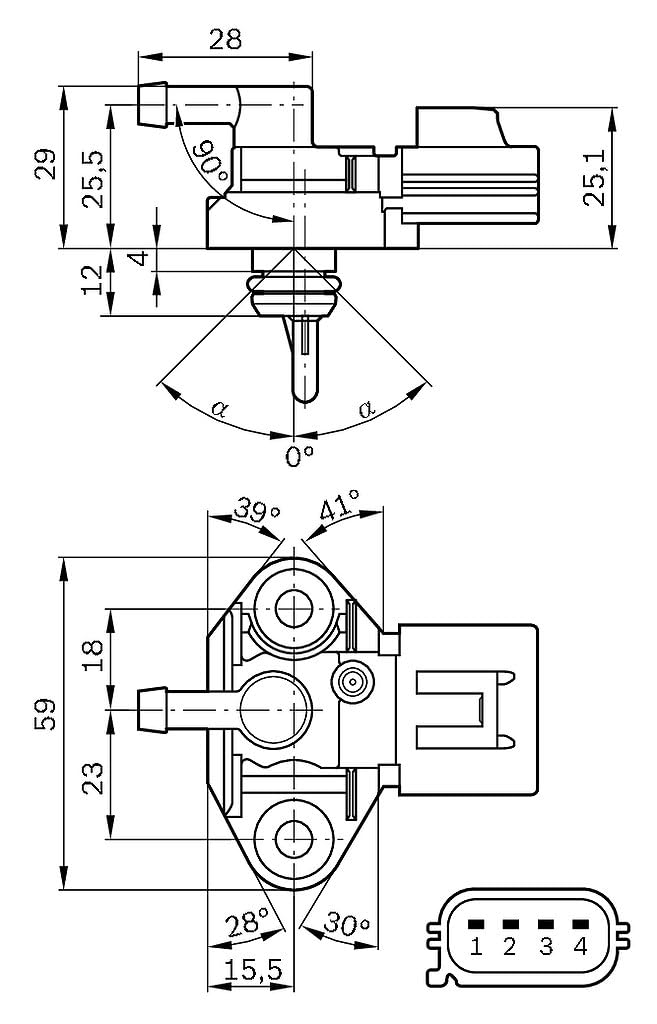 BOSCH Kraftstoffdruckregler 0261230093