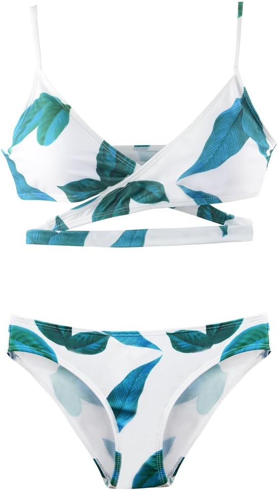 For G and PL Women's Front Cross Padded Bikini