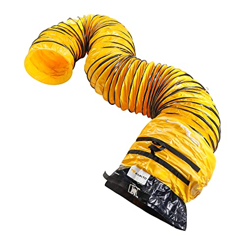 Image of MOUNTO 25FT PVC Flexible Duct Hosing for Exhaust Fan (18inch)