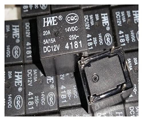 Relé 4181 DC12V MESKEL de 5 pines con alta resistencia y conducción estable 2