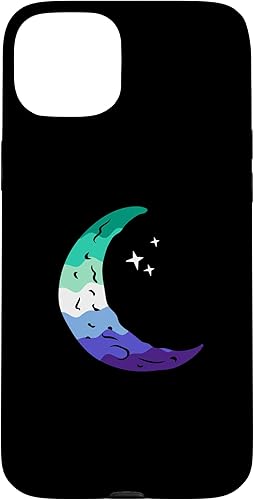 Vista 19 de Funda para iPhone 11 Pro Max Sutil MLM Pride Moon Phase Vintage LGBT Gay MLM Masculino