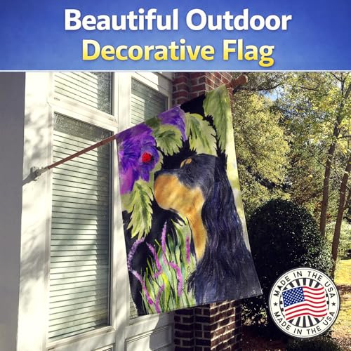 Drapeau Gordon Setter résistant aux intempéries pour décoration extérieure de maison