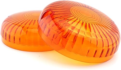 Miniatura 6 de GZYF 2 piezas ámbar de luz de señal de giro cubierta indicador cubiertas biseles reemplazo para Yamaha V Star 650 1100 Royal Star Vmax Maxim Virago