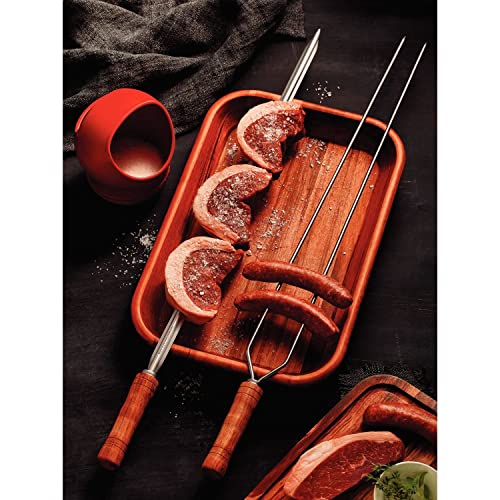 ESPETO CHURRASCO INOX 95CM
