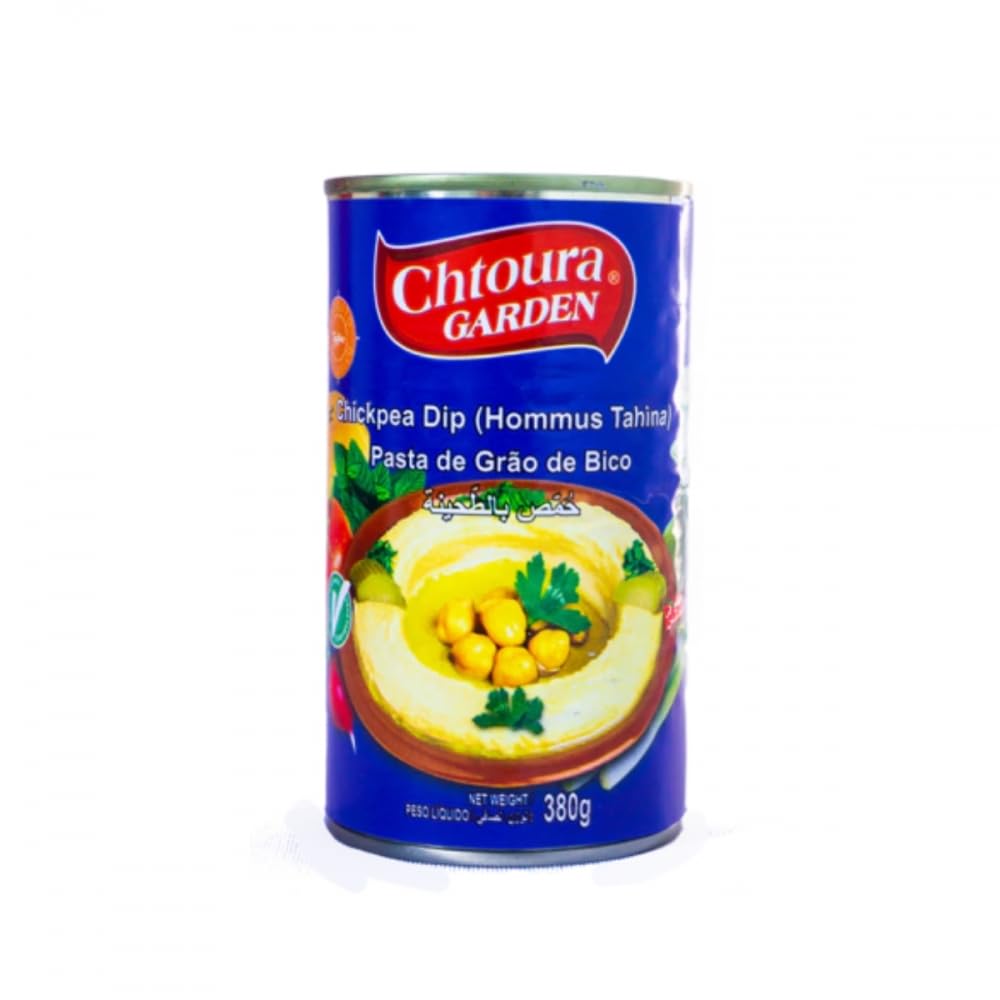 Chtoura Garden - Houmous au Tahini - Produit asiatique - 380 grammes