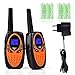 Produktbild Funkprofi Walkie Talkie Set für Kinder PMR Funkgerät 8 Kanäle 2-Wege Radio Funkhandy Interphone mit LCD Display 2 Stück Orange