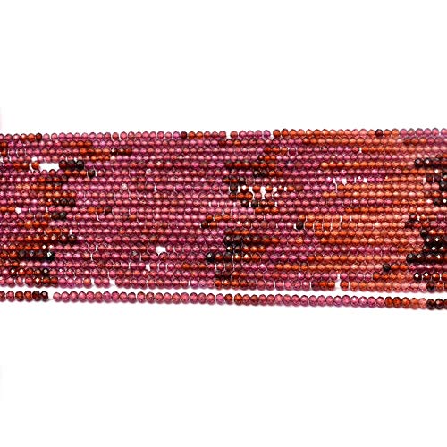 Grenat perles en vrac chargées d'histoire pour bijoux d'héritage