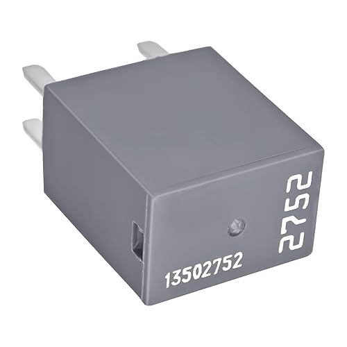 Miniatura 4 de Relé 13502752 (juego de 2), 12 V CC 30 A 4 pines Relé OEM multiusos compatible para GM Chevy Cadillac Sevilla SLS SRX CTS ATS
