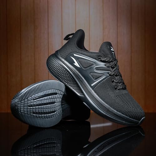Image of ASIAN Raftaar-23 Men's Running Shoes | Breathable Knit Upper, Cushioning Comfort & Durable TPR Grip Sole | Lightweight Sports Shoes for Walking, Gym & Daily Use