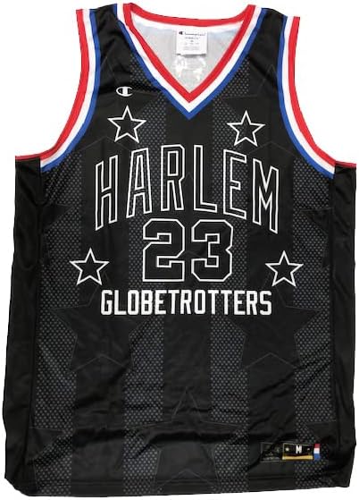 Harlem Globetrotters Thunder #23 Black Replica Jersey by Champion