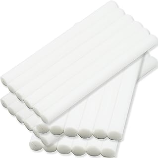 24Pcs Humidifier Sticks Cotton Filter Refill Sticks Humidifier Replacement Filter Cotton Sticks Humidifier Filter Stick Car Diffuser Sponge Refill Sticks Wick for USB Radiator Mini Humidifiers Bedroom