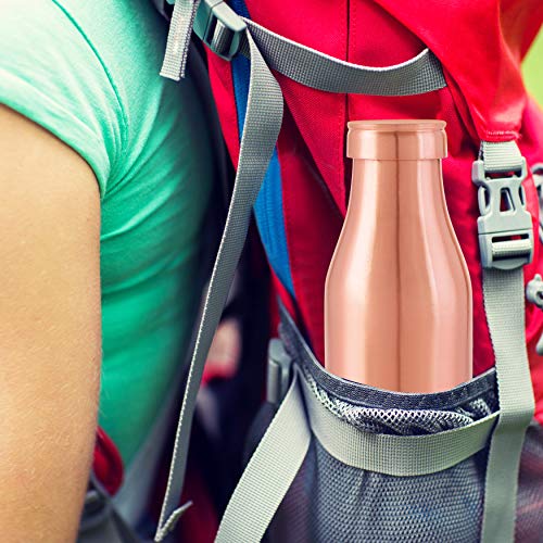 Image of Nirlon Water Bottle with New Stylish and Advanced Leak Proof Cap -Copper Bottles 1000 ml,for Kids for School,Sports & Office, Set of 4 Pieces