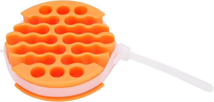 Wire Comb Cable Management Tool, 0.3in Hole Diameter Anti Entanglement Network Cable Organizer for 30 Cables, Wire Organizing Tool for Server Rack Home Office Workstation