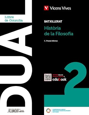 Dual 2. Historia de la filosofía. Llibre i activitats amb projecte Digital