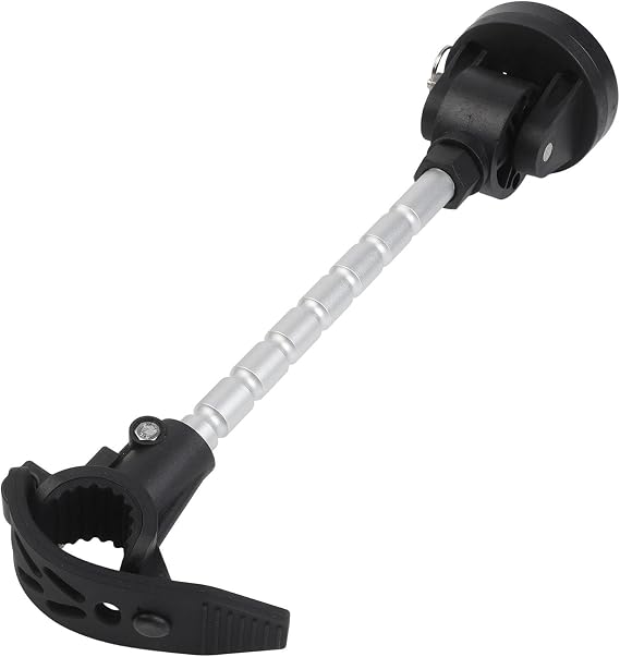 Adjustable Trolling Motor for STABILIZER Mount for Minn Kota MKA-60, 7-Angle Support Bracket with Rubber Grip Strap for Terrova for POWERDRIVE Riptide for ULTERRA