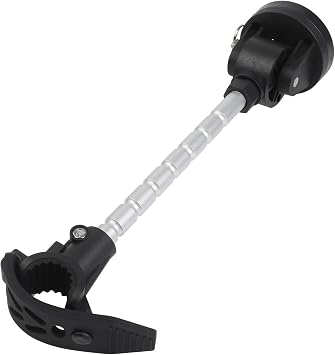 Adjustable Trolling Motor for STABILIZER Mount for Minn Kota MKA-60, 7-Angle Support Bracket with Rubber Grip Strap for Terrova for POWERDRIVE Riptide for ULTERRA