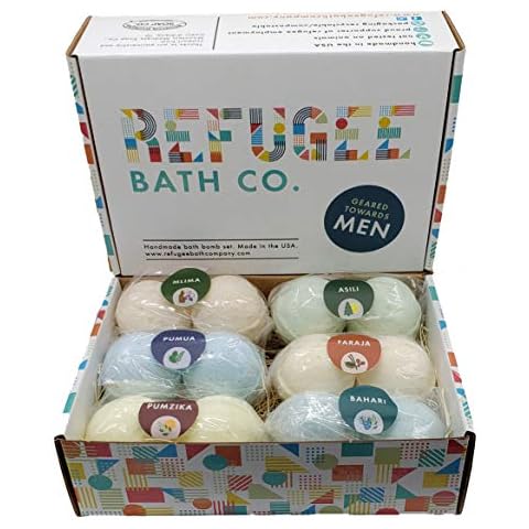 Refugee Bath Co. Mens Variety Bath Bombs Cover
