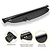 AUXMART Cargo Cover for Mazda CX-5 2013-2016 Trunk Cover Shade Waterproof Retractable Rear Trunk Cover Shielding Shade Black 2014 2015