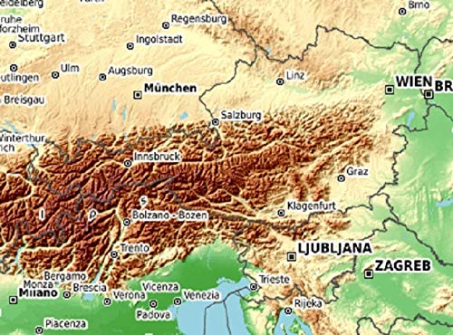 TOPO Austria GPS Map for Garmin