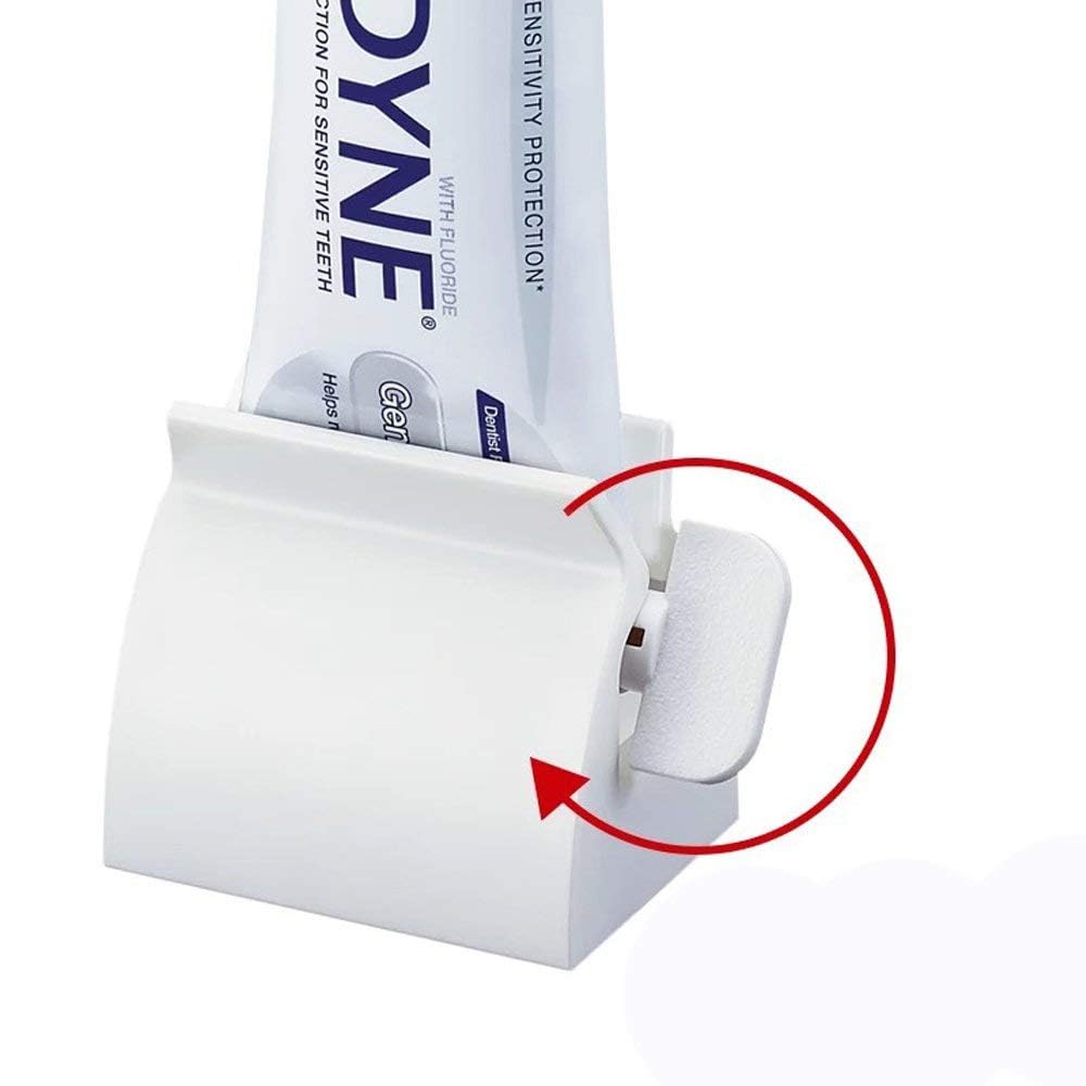 Prostuff.in Plastic Cream Tube Squeezing Dispenser Rolling Tube Squeezer Tooth Paste Squeezer Toothpaste Dispenser,Random Color,1 Pcs 3
