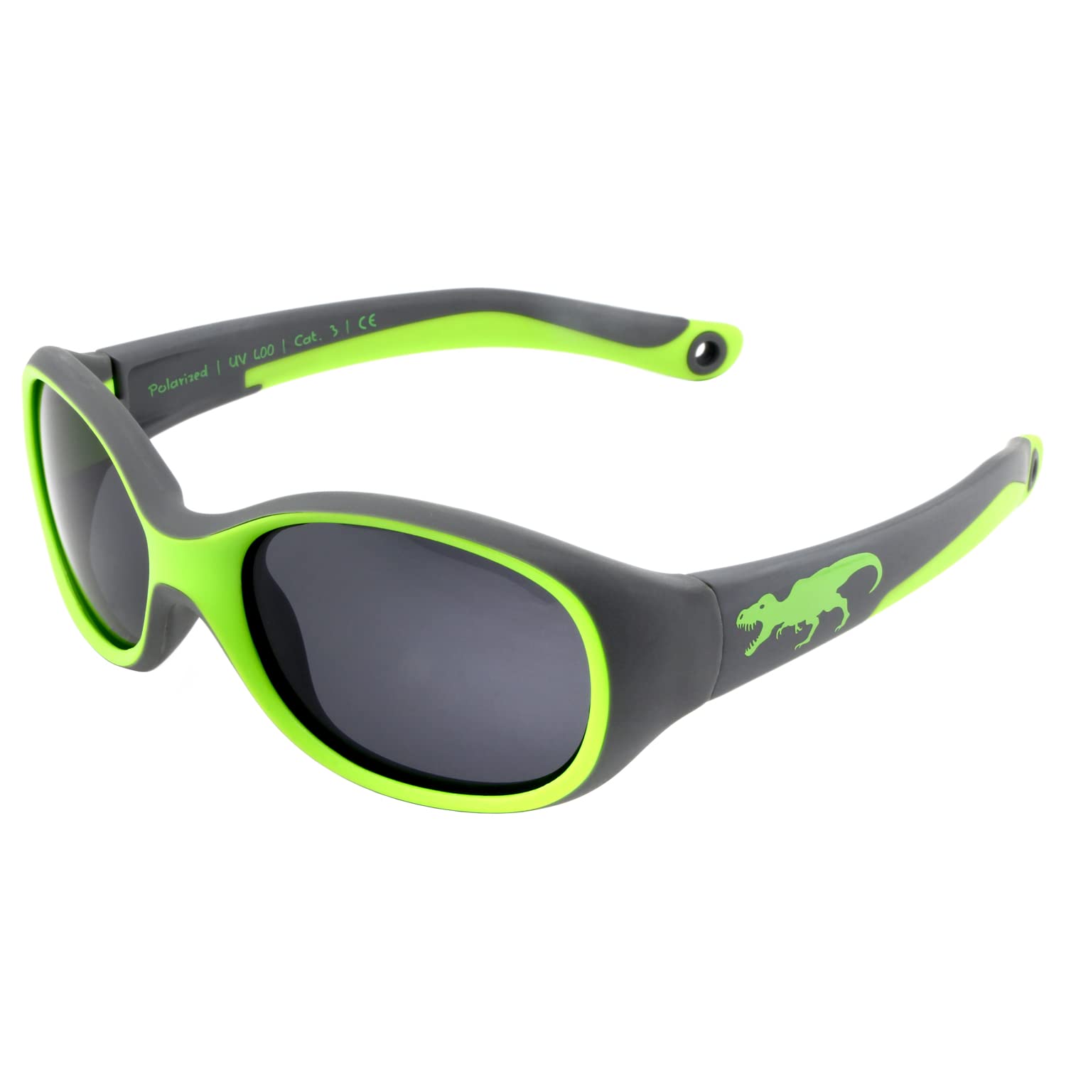 ActiveSol gafas de sol | NIÑO | 100% protección UV 400 | polarizadas | irrompibles, de goma flexible | 2-6 años | 22 gramos | Pirata