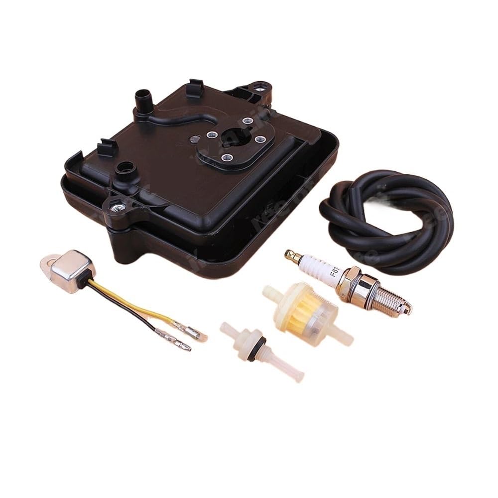 Conjunto de Cubierta de Filtro Compatible con Ho-nd GX100 Interruptor de Parada de línea de Filtro de Combustible Herramientas y Equipos de jardinería del Motor