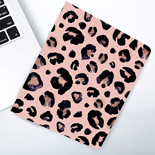 Image of 3 Ring Binder 1 Inch Ring, Fashion Design Binder for School, Home, Students, Women, Cute Custom Pattern with Hold Letter Size Interior Pockets,Leopard