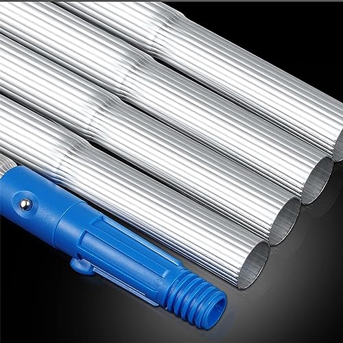 Brosse télescopique alimentée en eau avec manche en aluminium extensible rigide - 7