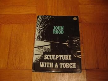 Hardcover (Metal) Sculpture With a Torch Book
