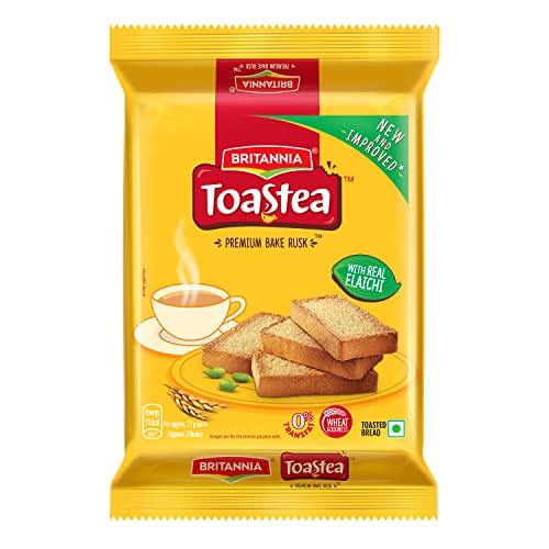 Image of Britannia Toastea Premium Bake Rusk, 183g + 17g = 200g