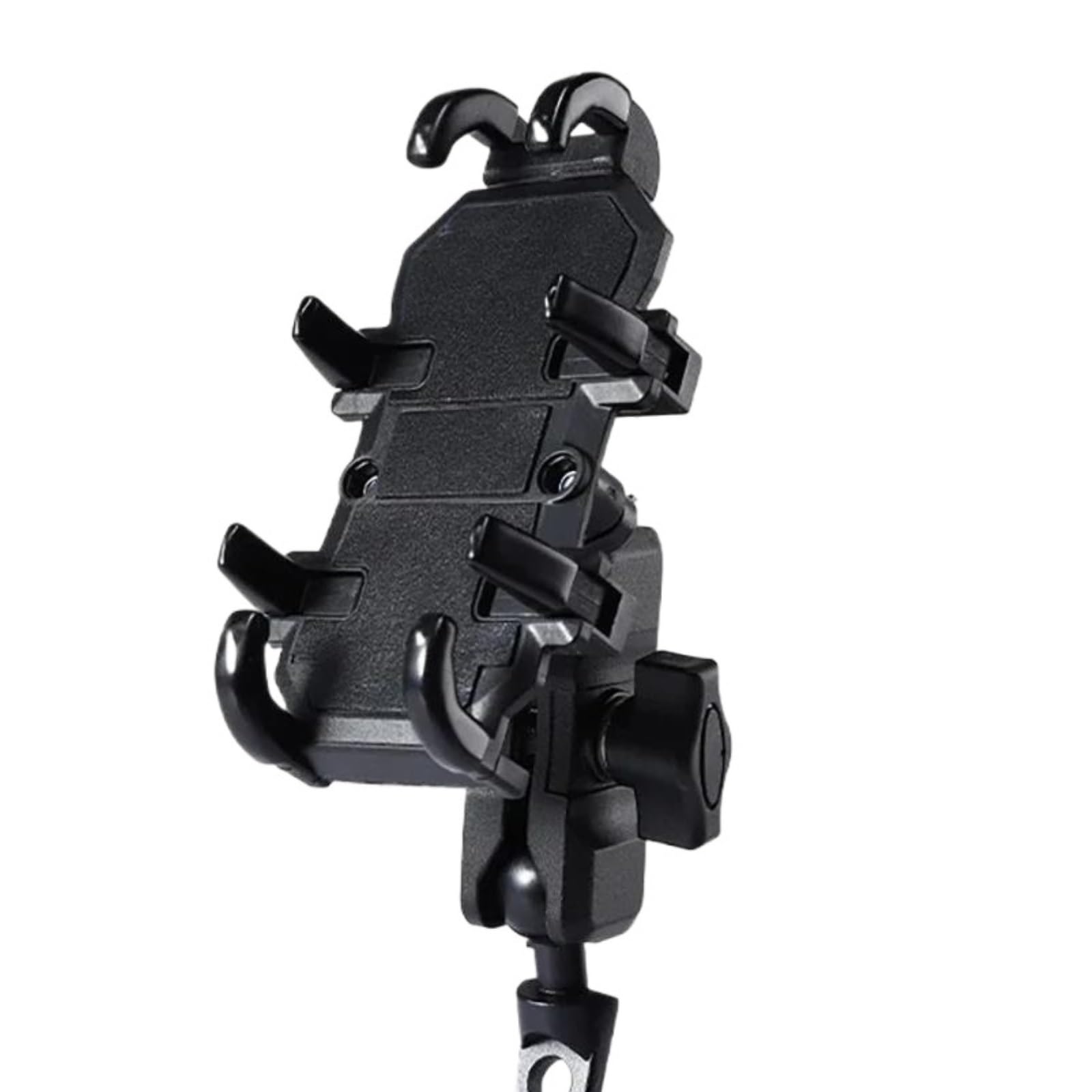 Support de téléphone pour Guidon de Moto, GPS, vélo électrique, Alliage d'aluminium, Amortisseur de Chocs Support Telephone(Black a)