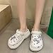Tong Femme éTé,Chaussures De Grotte, ChaîNe Papillon Femelle, FéE, Flutter, Summer, Sauvage, Plage, Fond éPais, Vieux, Ballepper-40_Blanc